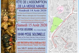 Cérémonies de l’Assomption à Chartres