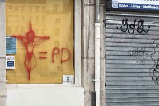 Des tags anti-chrétiens à Lyon
