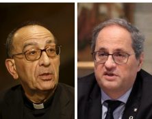 Poursuites judiciaires contre le cardinal archevêque de Catalogne pour avoir célébré une messe publique