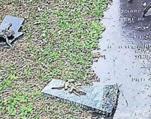 63 tombes vandalisées par satanisme