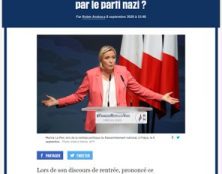 Avec Libération, voyons tous ces nazis qui nous entourent