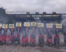 Retour sur l’action de La Manif Pour Tous devant le salon « Désir d’enfant »