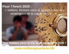 Veillées pour la vie le 28 novembre