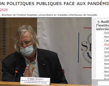 Le Professeur Raoult au Sénat. Bis repetita placent
