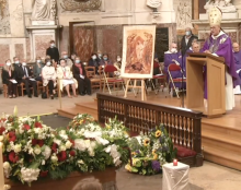 Obsèques de Michael Lonsdale : l’hommage de Mgr Dominique Rey