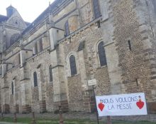 Plus de 200 manifestants au Mans pour la messe : “Notre devoir, c’est notre Espérance”