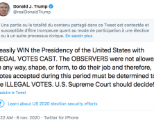 Fraudes électorales aux Etats-Unis