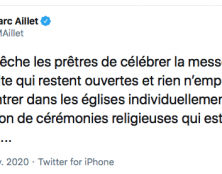 Les églises sont ouvertes