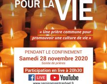 Le 28 novembre, ce sont les veillées pour la vie naissante