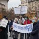 Manifestation pour la messe à Strasbourg