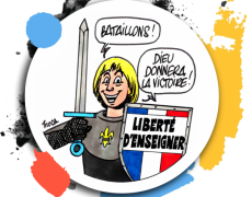 On parle de liberté d’expression ; moins de liberté scolaire. Mais distinguer ces deux combats n’a aucun sens