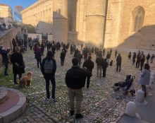 Manifestation pour la messe à Montpellier