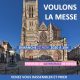 Manifestation pour la messe dimanche 22 novembre à 10h à Meaux