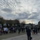 Manifestation pour la messe à Sainte-Anne d’Auray