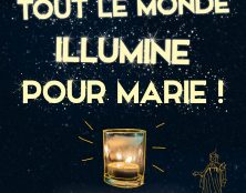 Initiative “S’il te plait Marie…” à l’occasion du 8 décembre