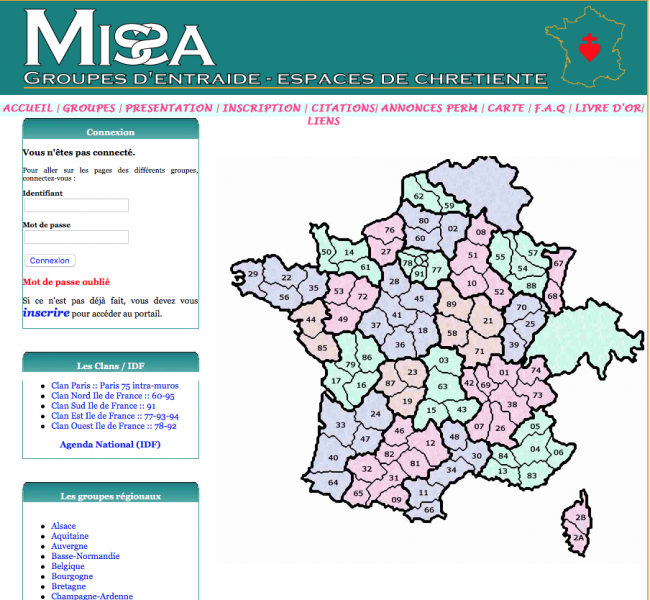 Relance du réseau d’entraide de la région Centre Val de Loire : Missa/NOBIS