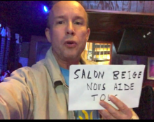 Daniel Rabourdin soutient le Salon beige