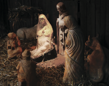 Le Verbe s’est fait chair, il a habité parmi nous, et nous avons vu sa gloire