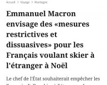 Macron va (enfin) rétablir le contrôle aux frontières…