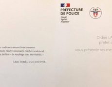 Les voeux bolchéviques du Préfet de Paris