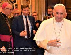 Le pape François célèbre le bienheureux Pino Puglisi, tué par la mafia