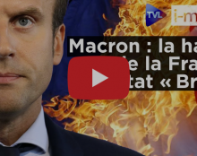 I-Média – Macron : la haine de la France à l’état “Brut”