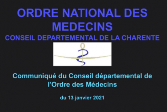 Un message du président du Conseil départemental de Charente de l’ordre des médecins sème le trouble