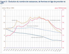 Baisse des naissances en 2020