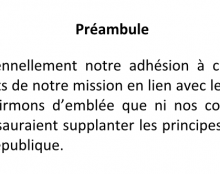 Les catholiques pourraient-ils signer une charte comme celle “des principes pour l’Islam de France”