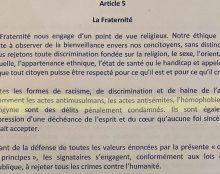La charte de l’Islam de France ne condamne pas les actes antichrétiens