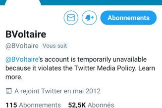 Le prétexte de Twitter pour censurer Boulevard Voltaire