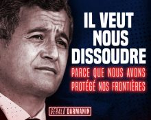 Génération Identitaire : “Gérald Darmanin s’énerve parce que nous avons mis en lumière le laxisme migratoire qui règne”