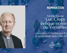 Mgr Luc Crépy nommé évêque de Versailles