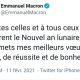 Macron n’a pas souhaité joyeux Noël aux Français mais souhaite le nouvel an lunaire placé sous le signe du buffle