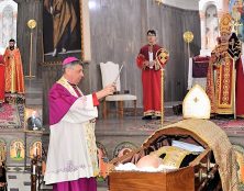 Mgr Nechan Karakéhéyan est parti vers le Père