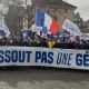 Manifestation contre la dissolution de Génération Identitaire à Paris