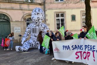 Les opposants à la loi bioéthique se font entendre à Rodez