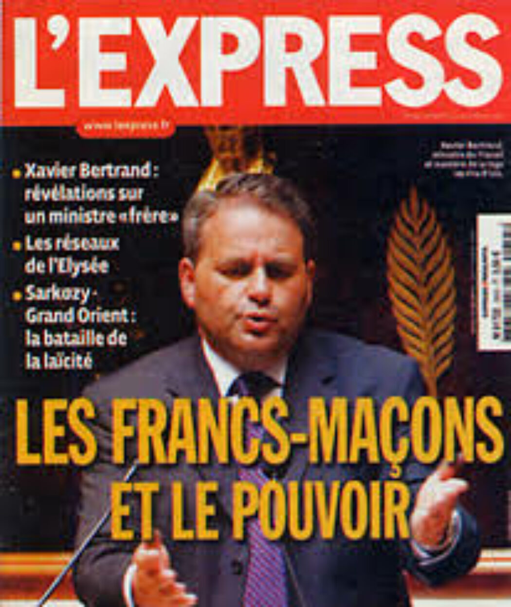 Xavier Bertrand, franc-maçon de 1995 à 2015 (?), candidat à la présidentielle de 2022