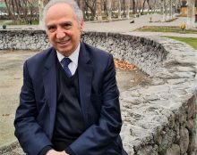 Le pasteur René Léonian en mission dans le Caucase