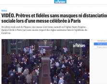 Coup bas sanitaire contre la paroisse Saint-Eugène-Sainte-Cécile