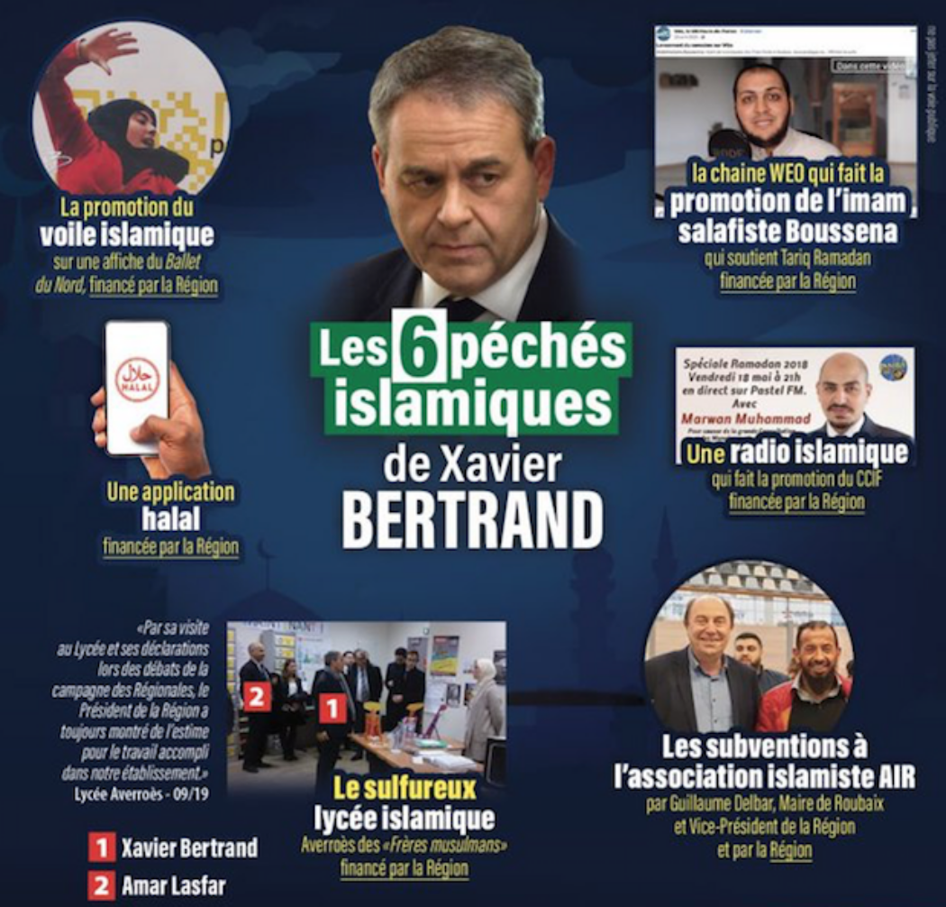 La chaîne  WEO  financée par la région Hauts de France fait la promotion d’un imam salafiste