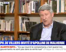 Philippe de Villiers : “ce qui nourrit le complotisme, c’est quand nos gouvernants ne sont pas dans la vérité”