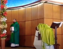 Un prêtre colombien impose la communion à genoux et sur la langue après avoir eu une vision du Christ piétiné