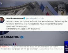 Gérald Darmanin se déplace pour des tags mais pas pour un Français égorgé