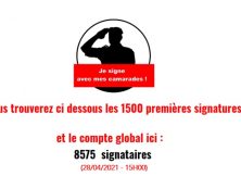 Une tribune révélatrice d’un état de colère et d’exaspération d’une partie de l’armée d’active?