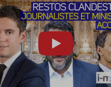 I-Média – Restaurants clandestins : des journalistes et des ministres accusés