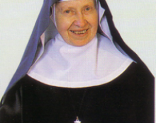 Mère Marie-Françoise Euverte, abbesse émérite de l’abbaye St-Michel de Kergonan, RIP