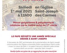2021 Année Saint-Joseph
