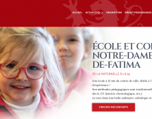 Le site de l’école Notre-Dame-de-Fatima (Lille) fait peau neuve