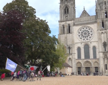 Le pèlerinage de Chartres en famille
